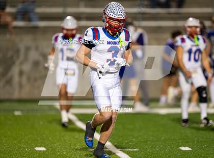 Thumbnail 2 in Shiner vs Mt. Enterprise (UIL 2A D2 Football Semifinals) photogallery.