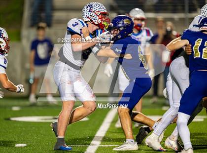 Thumbnail 2 in Shiner vs Mt. Enterprise (UIL 2A D2 Football Semifinals) photogallery.