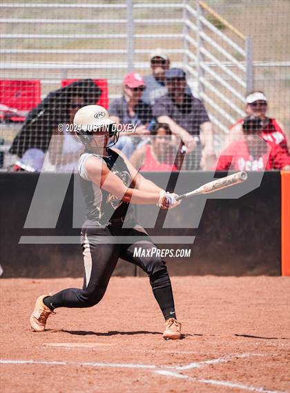 Thumbnail 3 in Round Mountain vs. Carlin (NIAA Class 1A State Playoff Game 4) photogallery.