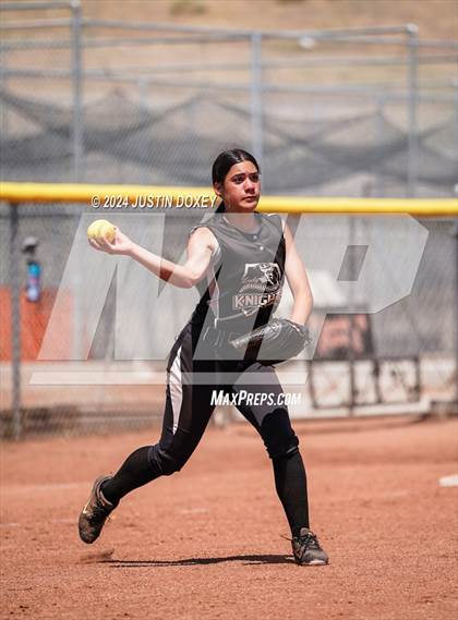 Thumbnail 2 in Round Mountain vs. Carlin (NIAA Class 1A State Playoff Game 4) photogallery.