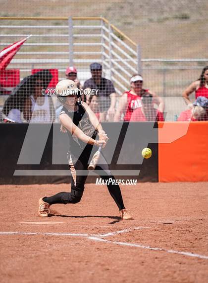 Thumbnail 3 in Round Mountain vs. Carlin (NIAA Class 1A State Playoff Game 4) photogallery.
