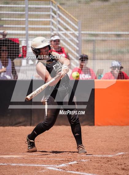 Thumbnail 3 in Round Mountain vs. Carlin (NIAA Class 1A State Playoff Game 4) photogallery.