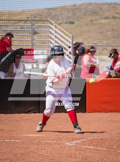 Thumbnail 3 in Round Mountain vs. Carlin (NIAA Class 1A State Playoff Game 4) photogallery.