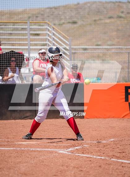 Thumbnail 3 in Round Mountain vs. Carlin (NIAA Class 1A State Playoff Game 4) photogallery.