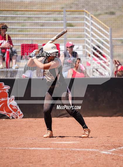 Thumbnail 2 in Round Mountain vs. Carlin (NIAA Class 1A State Playoff Game 4) photogallery.