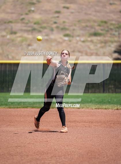 Thumbnail 2 in Round Mountain vs. Carlin (NIAA Class 1A State Playoff Game 4) photogallery.
