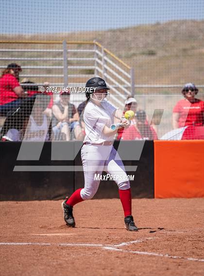 Thumbnail 3 in Round Mountain vs. Carlin (NIAA Class 1A State Playoff Game 4) photogallery.