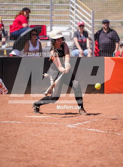 Thumbnail 3 in Round Mountain vs. Carlin (NIAA Class 1A State Playoff Game 4) photogallery.