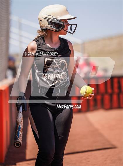 Thumbnail 1 in Round Mountain vs. Carlin (NIAA Class 1A State Playoff Game 4) photogallery.