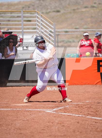Thumbnail 1 in Round Mountain vs. Carlin (NIAA Class 1A State Playoff Game 4) photogallery.