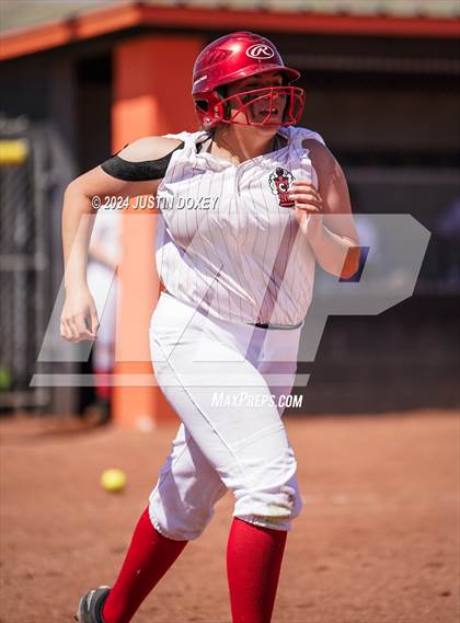 Thumbnail 1 in Round Mountain vs. Carlin (NIAA Class 1A State Playoff Game 4) photogallery.