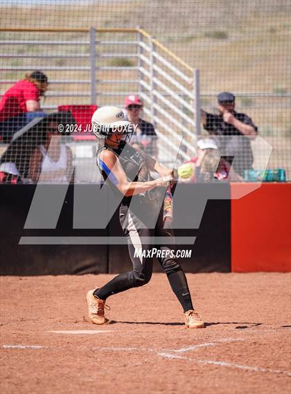 Thumbnail 2 in Round Mountain vs. Carlin (NIAA Class 1A State Playoff Game 4) photogallery.