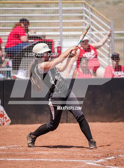 Thumbnail 2 in Round Mountain vs. Carlin (NIAA Class 1A State Playoff Game 4) photogallery.