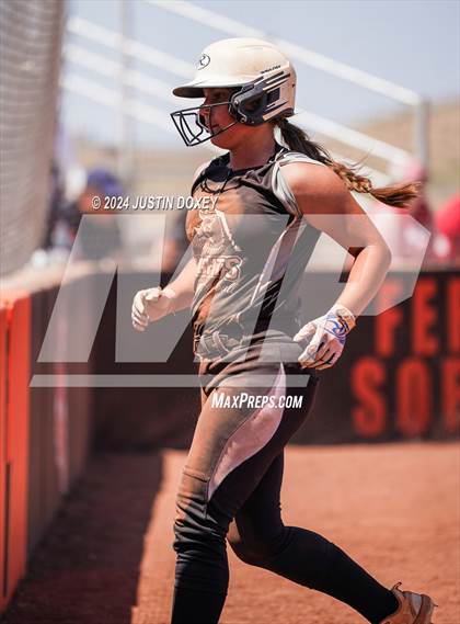 Thumbnail 1 in Round Mountain vs. Carlin (NIAA Class 1A State Playoff Game 4) photogallery.