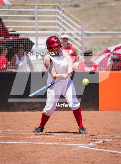Thumbnail 3 in Round Mountain vs. Carlin (NIAA Class 1A State Playoff Game 4) photogallery.