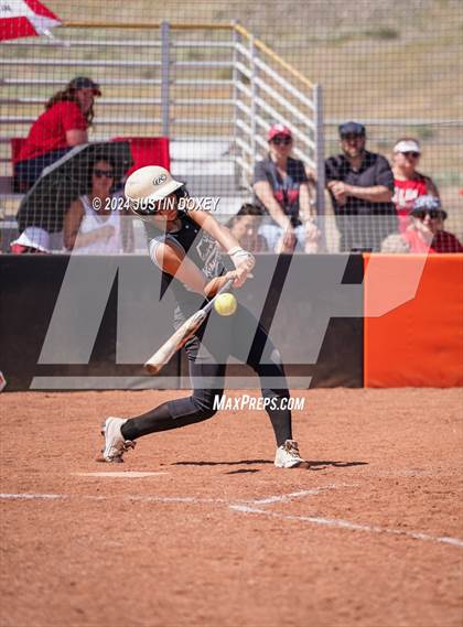 Thumbnail 3 in Round Mountain vs. Carlin (NIAA Class 1A State Playoff Game 4) photogallery.