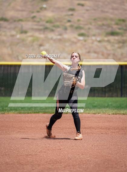 Thumbnail 1 in Round Mountain vs. Carlin (NIAA Class 1A State Playoff Game 4) photogallery.