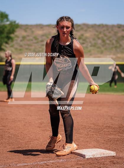 Thumbnail 2 in Round Mountain vs. Carlin (NIAA Class 1A State Playoff Game 4) photogallery.