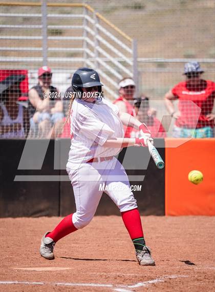 Thumbnail 1 in Round Mountain vs. Carlin (NIAA Class 1A State Playoff Game 4) photogallery.