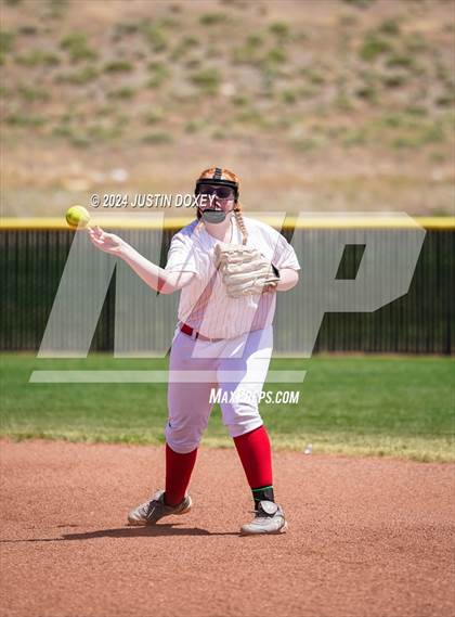 Thumbnail 1 in Round Mountain vs. Carlin (NIAA Class 1A State Playoff Game 4) photogallery.
