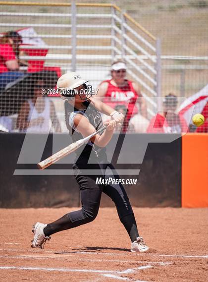 Thumbnail 3 in Round Mountain vs. Carlin (NIAA Class 1A State Playoff Game 4) photogallery.