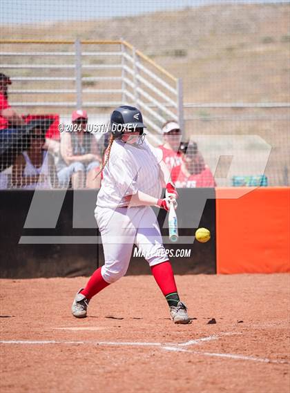 Thumbnail 1 in Round Mountain vs. Carlin (NIAA Class 1A State Playoff Game 4) photogallery.