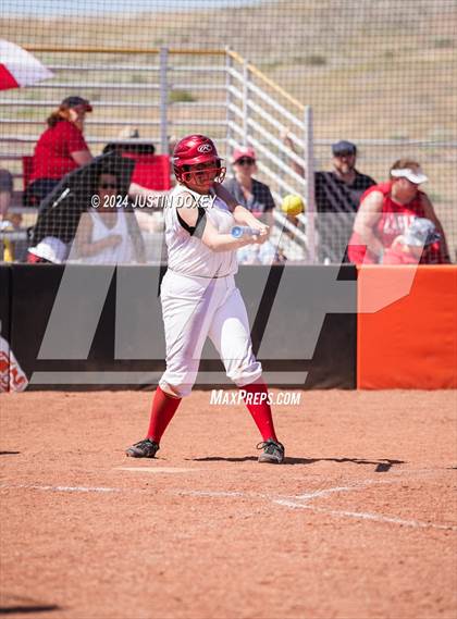 Thumbnail 2 in Round Mountain vs. Carlin (NIAA Class 1A State Playoff Game 4) photogallery.