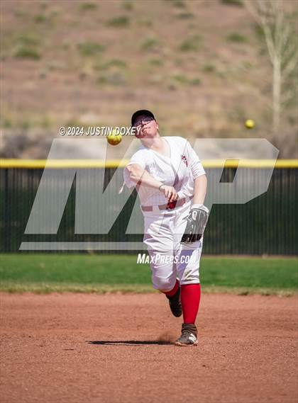 Thumbnail 3 in Round Mountain vs. Carlin (NIAA Class 1A State Playoff Game 4) photogallery.