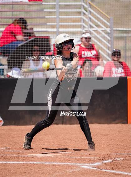 Thumbnail 2 in Round Mountain vs. Carlin (NIAA Class 1A State Playoff Game 4) photogallery.