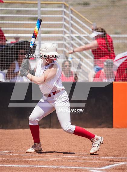 Thumbnail 1 in Round Mountain vs. Carlin (NIAA Class 1A State Playoff Game 4) photogallery.