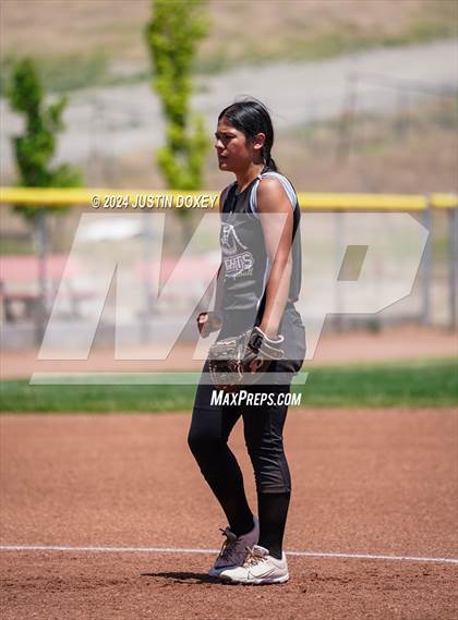 Thumbnail 3 in Round Mountain vs. Carlin (NIAA Class 1A State Playoff Game 4) photogallery.