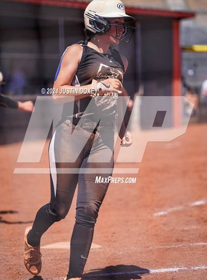 Thumbnail 1 in Round Mountain vs. Carlin (NIAA Class 1A State Playoff Game 4) photogallery.