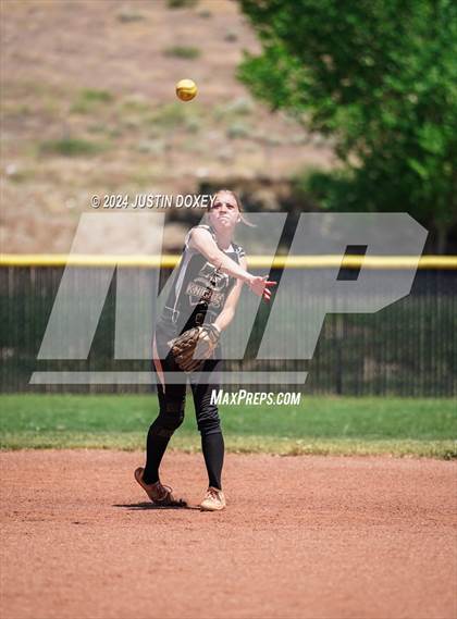 Thumbnail 3 in Round Mountain vs. Carlin (NIAA Class 1A State Playoff Game 4) photogallery.