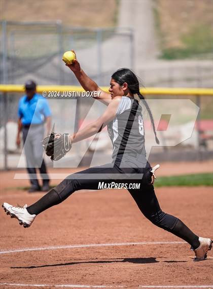 Thumbnail 1 in Round Mountain vs. Carlin (NIAA Class 1A State Playoff Game 4) photogallery.