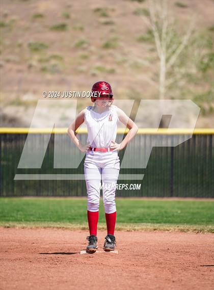 Thumbnail 3 in Round Mountain vs. Carlin (NIAA Class 1A State Playoff Game 4) photogallery.