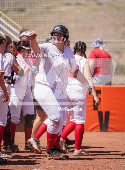 Thumbnail 3 in Round Mountain vs. Carlin (NIAA Class 1A State Playoff Game 4) photogallery.
