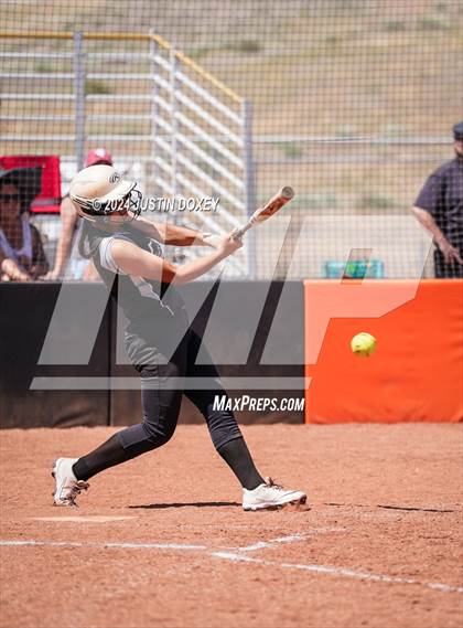 Thumbnail 1 in Round Mountain vs. Carlin (NIAA Class 1A State Playoff Game 4) photogallery.