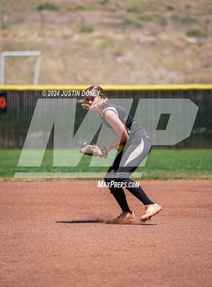 Thumbnail 1 in Round Mountain vs. Carlin (NIAA Class 1A State Playoff Game 4) photogallery.