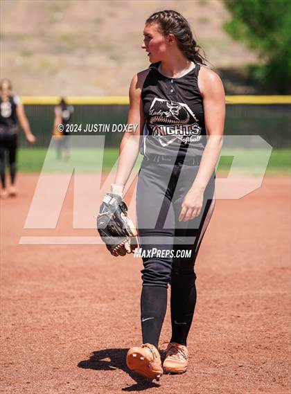 Thumbnail 2 in Round Mountain vs. Carlin (NIAA Class 1A State Playoff Game 4) photogallery.