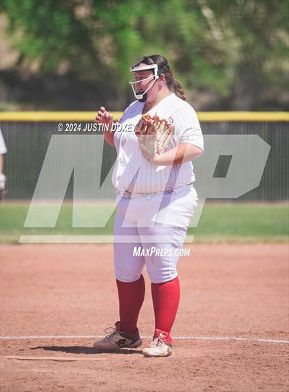 Thumbnail 2 in Round Mountain vs. Carlin (NIAA Class 1A State Playoff Game 4) photogallery.