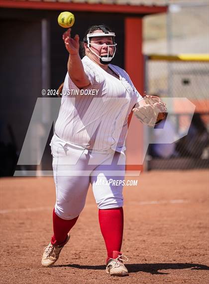 Thumbnail 2 in Round Mountain vs. Carlin (NIAA Class 1A State Playoff Game 4) photogallery.