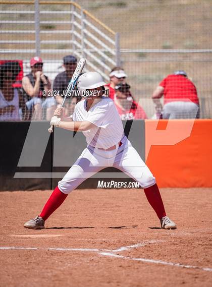 Thumbnail 1 in Round Mountain vs. Carlin (NIAA Class 1A State Playoff Game 4) photogallery.