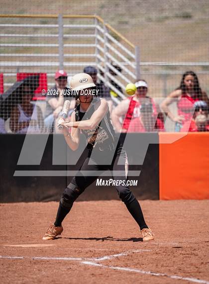 Thumbnail 2 in Round Mountain vs. Carlin (NIAA Class 1A State Playoff Game 4) photogallery.