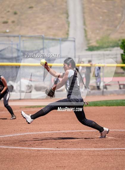 Thumbnail 3 in Round Mountain vs. Carlin (NIAA Class 1A State Playoff Game 4) photogallery.