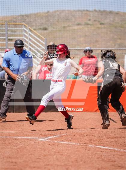 Thumbnail 3 in Round Mountain vs. Carlin (NIAA Class 1A State Playoff Game 4) photogallery.