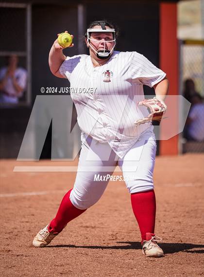 Thumbnail 1 in Round Mountain vs. Carlin (NIAA Class 1A State Playoff Game 4) photogallery.