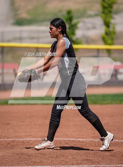 Thumbnail 3 in Round Mountain vs. Carlin (NIAA Class 1A State Playoff Game 4) photogallery.