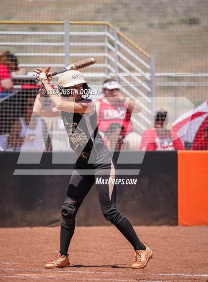 Thumbnail 1 in Round Mountain vs. Carlin (NIAA Class 1A State Playoff Game 4) photogallery.