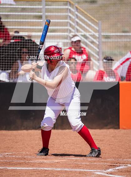 Thumbnail 2 in Round Mountain vs. Carlin (NIAA Class 1A State Playoff Game 4) photogallery.