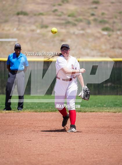 Thumbnail 3 in Round Mountain vs. Carlin (NIAA Class 1A State Playoff Game 4) photogallery.